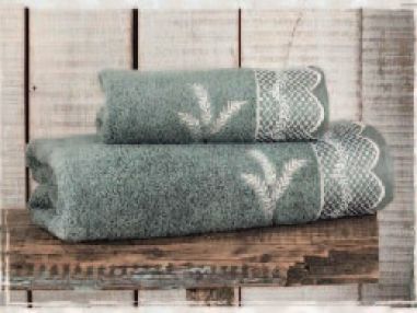 Eco Cotton Organic Towels Ekin - Green